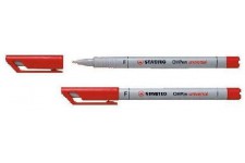 STABILO Stylo feutre pour film "OHPen Universal" Rouge 0,4mm