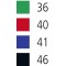Pochette x 4 stylos-feutres STABILO OHPen soluble 1 mm - noir + bleu + rouge + vert