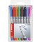 Pochette x 8 stylos-feutres STABILO OHPen soluble 1 mm