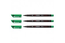 Stylo-feutre STABILO OHPen permanent 1 mm - vert