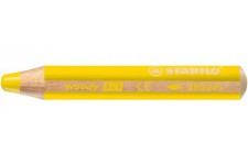 Crayon multi-talents STABILO woody 3 in 1 - jaune