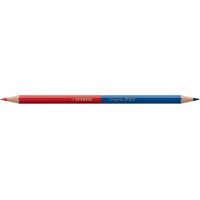 Crayon de couleur STABILO Original - bicolore rouge et bleu