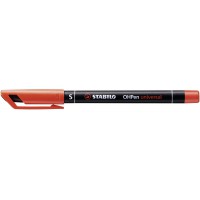 STABILO 64926 Stylo-feutre OHP Pen permanent pointe extra fine 0,4 mm encre indelebile multi supports agrafe 