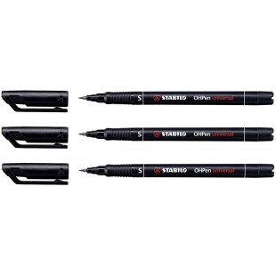 Stylo-feutre STABILO OHPen permanent 0,4 mm - noir