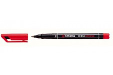 Stylo-feutre STABILO OHPen permanent 0,7 mm - rouge