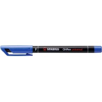 Stabilo OHPen Universal Lot de 10 Marqueurs permanents, Bleu