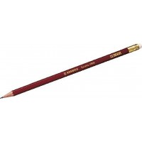 Crayon graphite STABILO Swano bout gomme HB
