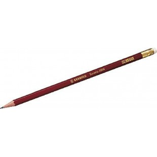 Crayon graphite STABILO Swano bout gomme HB