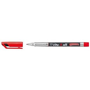 STABILO marqueurs permanent Write-4-all F Fin 0,7 mm Rouge