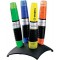 Set de bureau x 4 surligneurs STABILO LUMINATOR - jaune + vert + bleu foncé + orange