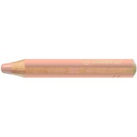 STABILO Lot de 3 Crayons Woody ROND Large Mine 10 mm Longueur 115 mm Aquarellable Rose chair