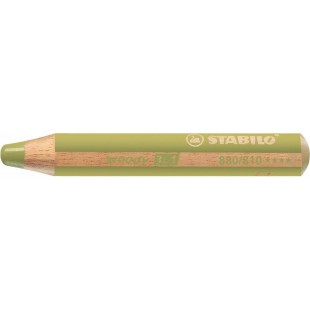 Crayon multi-talents STABILO woody 3 in 1 - or