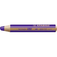 Crayon multi-talents STABILO woody 3 in 1 - violet