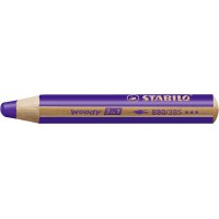 Crayon multi-talents STABILO woody 3 in 1 - violet