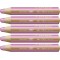 Crayon de coloriage - STABILO woody 3in1 - crayons de couleur - Rose fonce