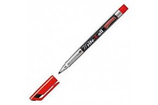 Marqueurs permanent Write-4-all M Moyen 1 mm Rouge