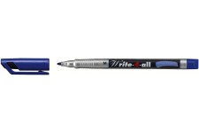 STABILO marqueur permanent Write-4-all M Moyen 1 mm Bleu