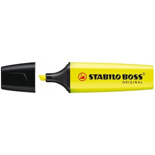 Surligneur STABILO BOSS ORIGINAL - jaune