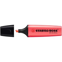 Surligneur STABILO BOSS ORIGINAL - rouge