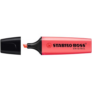 Surligneur STABILO BOSS ORIGINAL - rouge