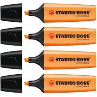 Surligneur STABILO BOSS ORIGINAL - orange