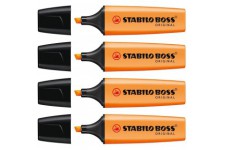 Surligneur STABILO BOSS ORIGINAL - orange