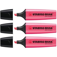 Surligneur STABILO BOSS ORIGINAL - rose