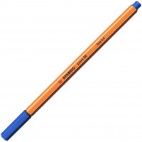 STABILO Lot de 5 Stylo-Feutres POINT 88 Pointe Fine 0,4 mm Bleu Outremer