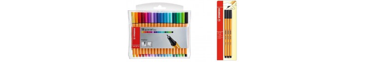 Feutres Fineliner, Set