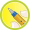 Stylo roller - STABILO Worker+ - Lot x 10 stylos pointe fine- Noir