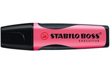 Stabilo - Ecriture - Surligneur Ergonomique Stabilo Boss Executive Rose