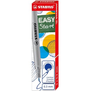 Boîte x 3 recharges STABILO EASYoriginal 0,3 mm - encre bleue effaçable