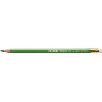 Crayon graphite STABILO GREENgraph bout gomme HB
