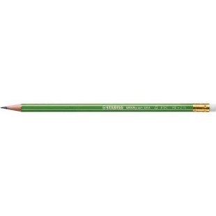 Crayon graphite STABILO GREENgraph bout gomme HB