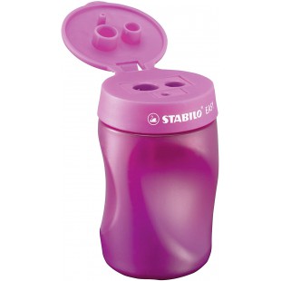 Taille-crayon STABILO EASYsharpener gaucher - rose