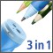 Taille-crayon STABILO EASYsharpener droitier - bleu