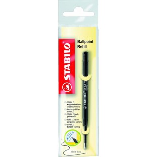 Ecopack x 1 recharge stylo-bille STABILO - noir