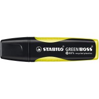 Surligneur STABILO GREEN BOSS - jaune