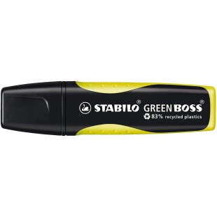 Surligneur STABILO GREEN BOSS - jaune