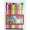 Pochette x 30 feutres de dessin STABILO Pen 68 - coloris assortis dont 6 fluo