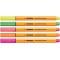 Stabilo Point 88 mini pochette de 5 stylos-feutre FLUO