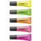 Stabilo surligneur"Neon - Jaune/Vert/Orange/Rose/magenta (Lot de 5)