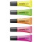 Stabilo surligneur"Neon - Jaune/Vert/Orange/Rose/magenta (Lot de 5)