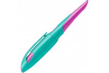 STABILO 5012/1 - 41 easybirdy Stylo plume ergonomique pour droitiers, rose/turquoise