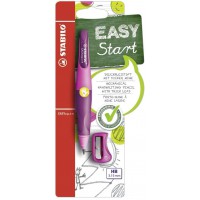 STABILO EASYergo 3.15 - Porte-mine ergonomique rose + taille-crayon - Gaucher