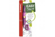 STABILO EASYergo 3.15 - Porte-mine ergonomique rose + taille-crayon - Gaucher