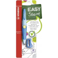 Blister x 1 porte-mine STABILO EASYergo 3.15 gaucher + 1 taille-crayon - bleu