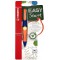 Porte-mine ergonomique - STABILO EASYergo 1.4 - 1 stylo + 3 mines HB - Gaucher - rose/vert