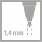 Porte-mine ergonomique - STABILO EASYergo 1.4 - 1 stylo + 3 mines HB - Droitier - jaune/violet