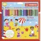 Stabilo Trio Dick Crayons de couleur triangulaires epais 24er Set Mehrfarbig
